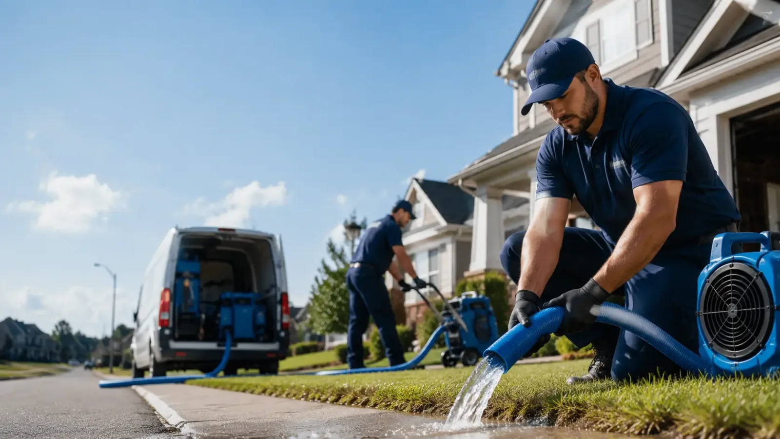 Flood Damage Restoration in Woodbine, KS